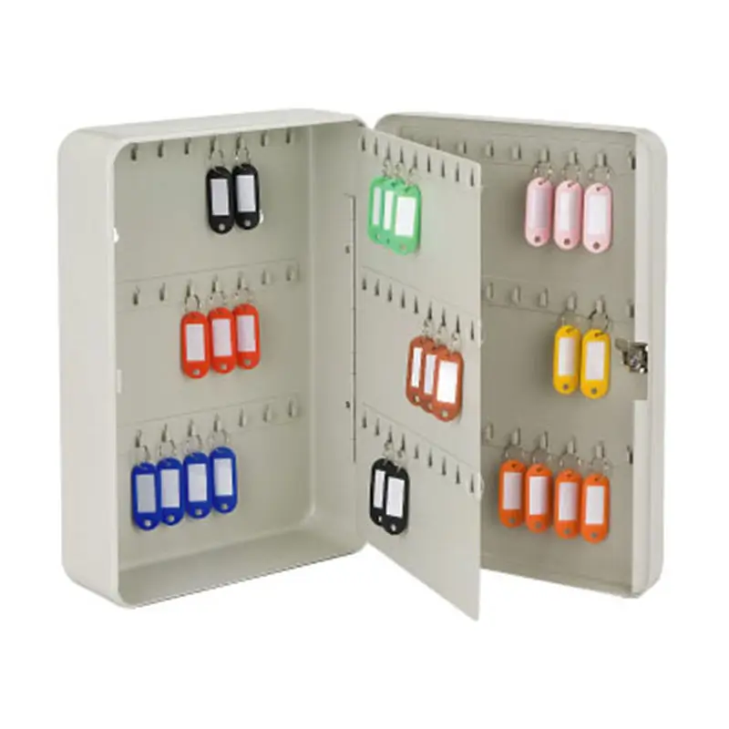 Lockable wall mount key cabinet 105 keys