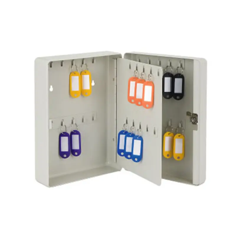 Lockable wall mount key cabinet 40 keys