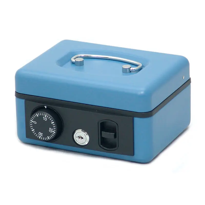 caja de efectivo con cerradura de combinación