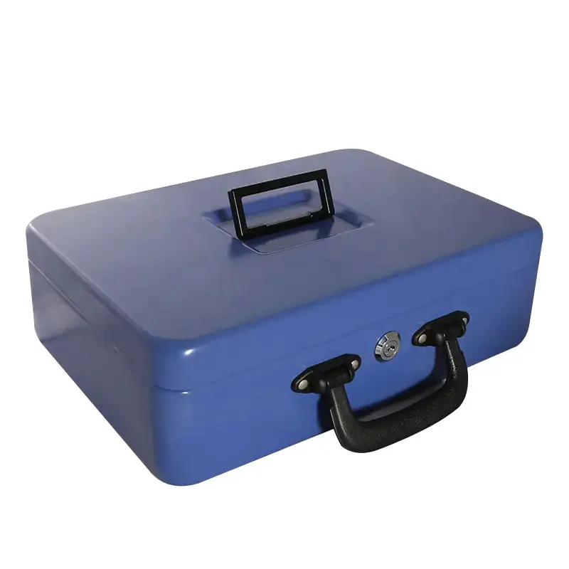 14" classic cash box for Euro coins and bank notes only